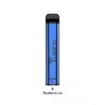 Yuoto XXL 2500 puffs disposable vape, Blueberry Ice flavor, blue