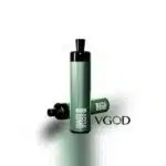 VGOD Apple Bomb disposable vape with two devices and VGOD logo