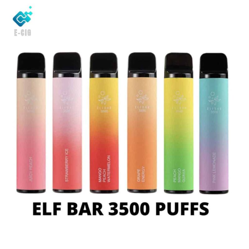 ELF BAR 3500 Puffs | Best Disposable Pod Device 1500mAh