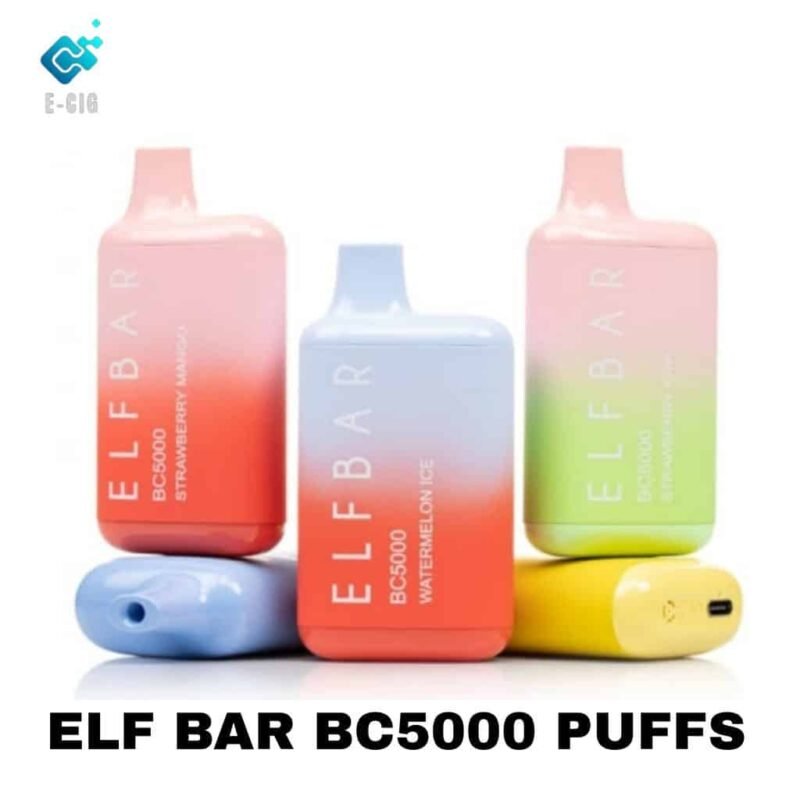 ELF BAR BC5000 Puffs Disposable Vape In UAE