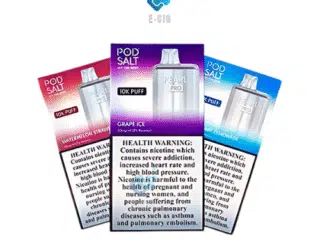 Pod Salt Pearl Pro 10000 Puffs Disposable Vape Device with 3 different flavors