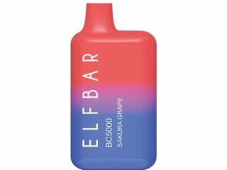Elf Bar BC5000 Sakura Grape device – box of 10 offer