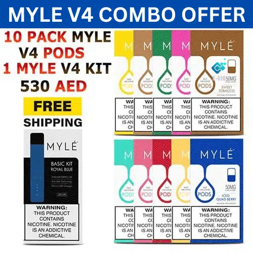 Myle V4 Pods combo Offer