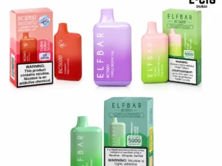 Elf Bar BC5000 full box disposable vape flavors – E-Cig Dubai