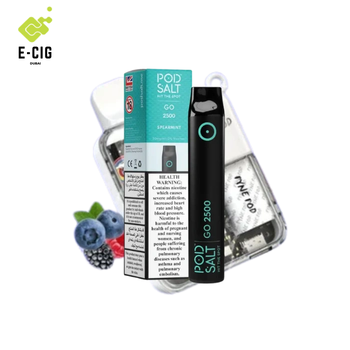Pod Salt Go Spearmint-20mgml-2500 puffs