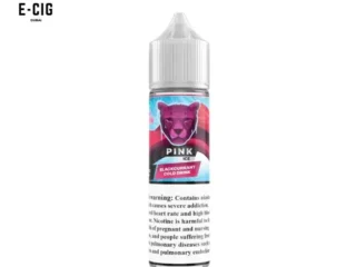 Pink Ice Blackcurrant Cold Drink e-liquid bottle, fruity vape juice for premium vaping.