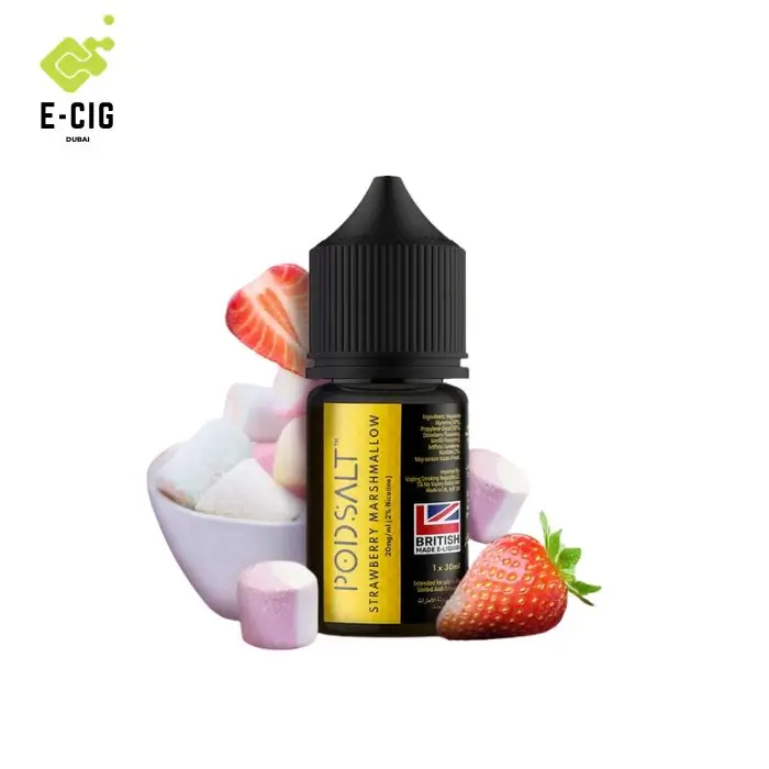 Pod Salt Fusion Marshmallow Man III Strawberry Marshmallow-20mgml-30ml