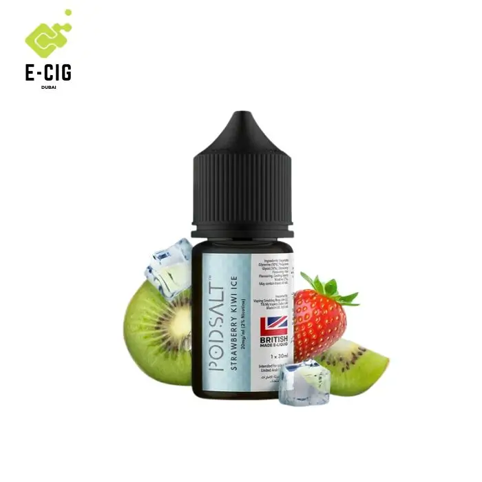 Pod Salt Fusion Pacha Mama Strawberry Kiwi Ice -20mgml-30ml