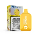 Waka Smash 18mg 5500 puffs banana coconut rechargeable disposable vape