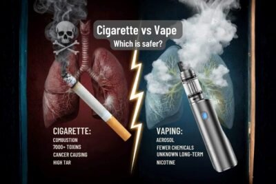 Vape vs Cigarette – Which Is Safer?
