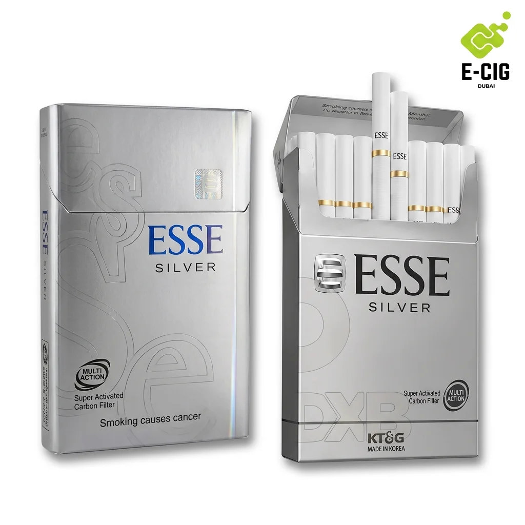 ESSE Silver cigarettes pack – E-Cig Dubai