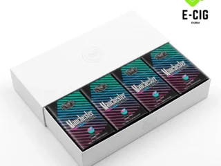 Manchester Double Drive blueberry mint cigarettes gift box – E-Cig Dubai