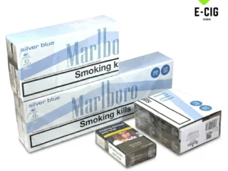 Marlboro Silver Blue cigarettes packs – E-Cig Dubai