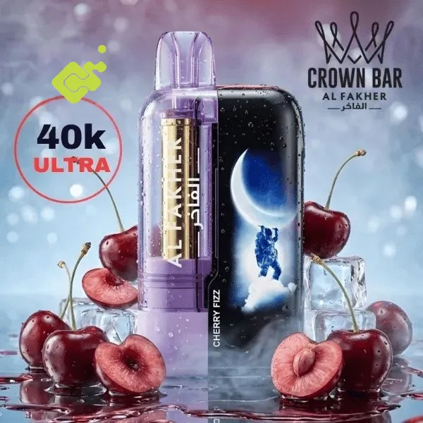 Al Fakher Crown Bar Ultra 40K Two Apple disposable vape
