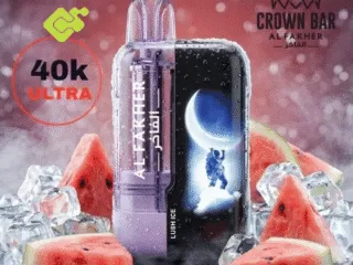 Al Fakher Crown Bar Ultra 40K Gum Mint disposable vape