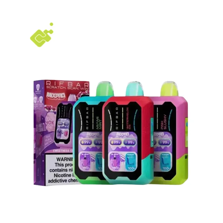 Rifbar MixPro disposable vape, 40,000 puffs, sold at E-Cig Dubai