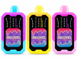 Rifbar MixPro 40000 20mg disposable vape devices on white background