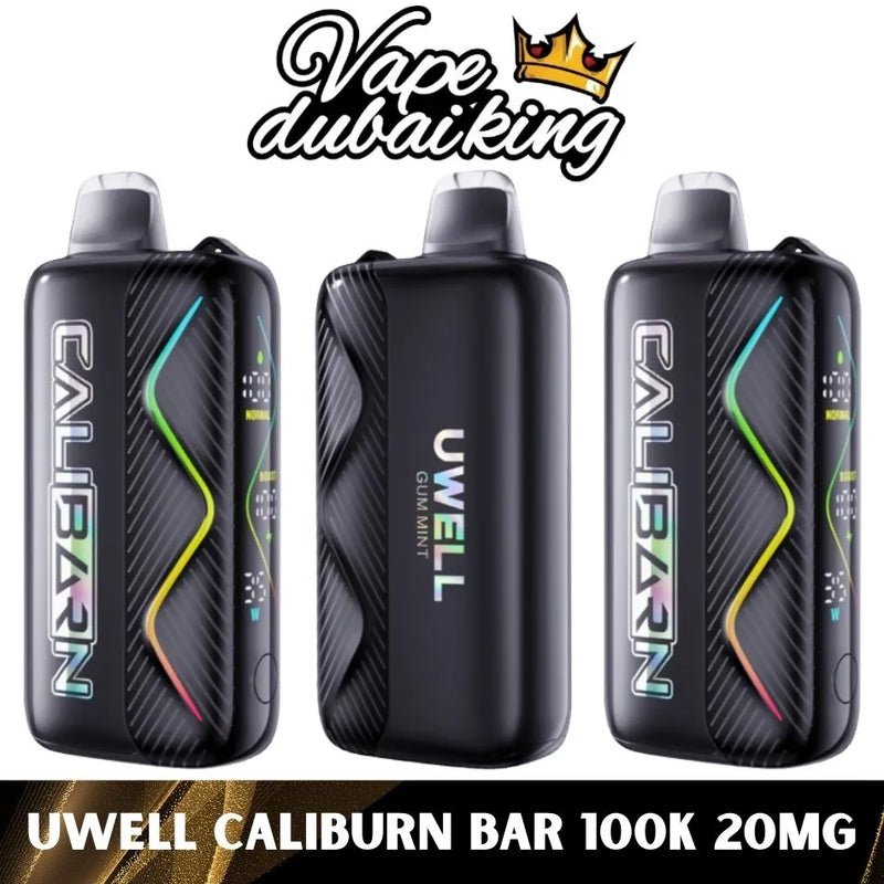 Caliburn Bar 100000 20mg disposable vape flavours