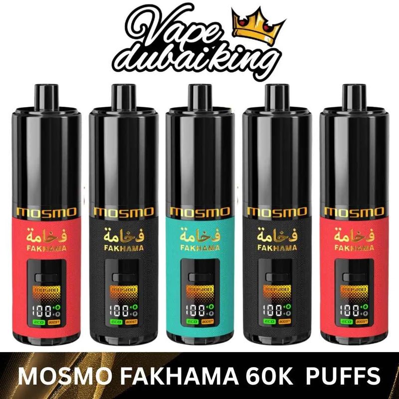 Mosmo Fakhama 60000 3mg disposable vape flavours