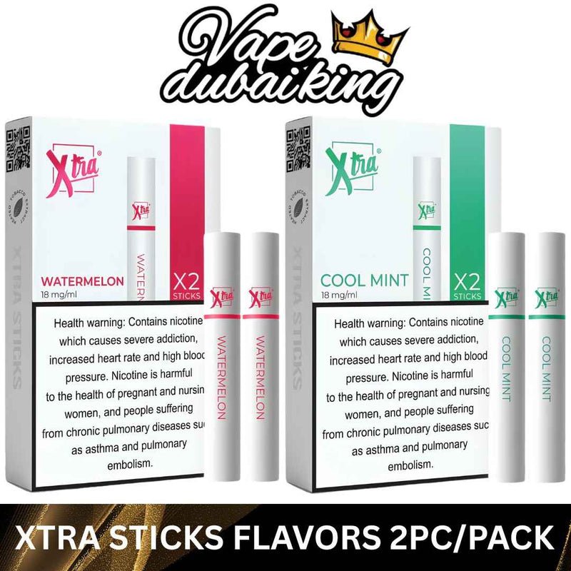 Xtra Sticks pods flavours 2 pack