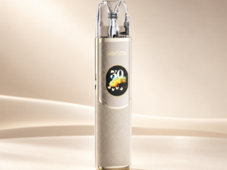Champagne Geekvape Wenax Q2 30W pod kit with colour display