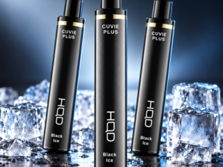 HQD Cuvie Plus Black Ice 1200 50mg disposable vape