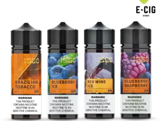 Isgo e-liquid 120ml 3mg flavors – E-Cig Dubai