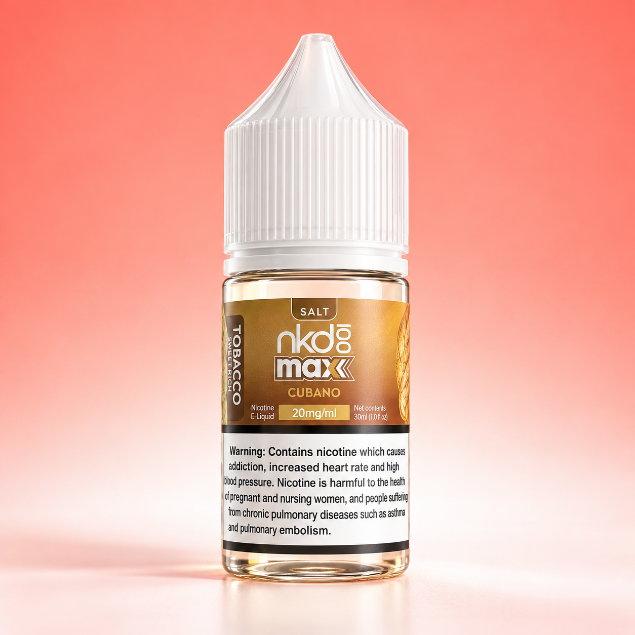 Naked 100 NKD100 Max 20mg e-liquid bottle