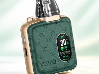 Green and gold OXVA XLIM SQ Pro 30W compact pod kit