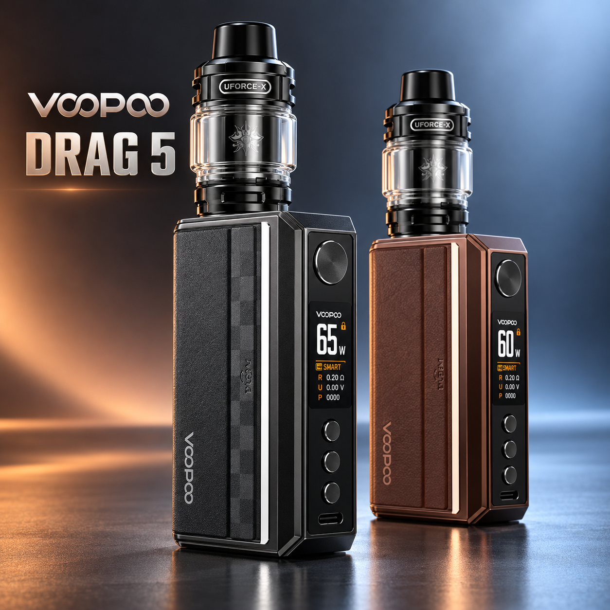VOOPOO DRAG 5 Kit 177W pod mod colours