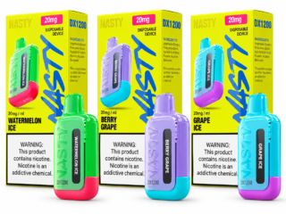 Nasty Bar 1200 puffs 20mg disposable vape range