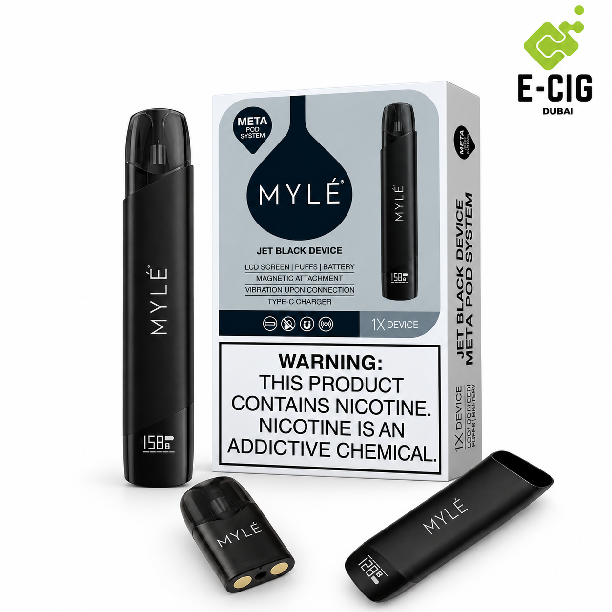 MYLE Meta Jet Black Device MYLE Meta Jet Black Device Dubai