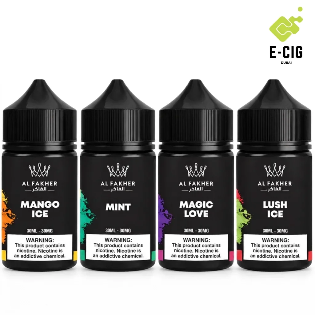 Al Fakher salt nicotine 30mg e-liquid 30ml flavors – E-Cig Dubai