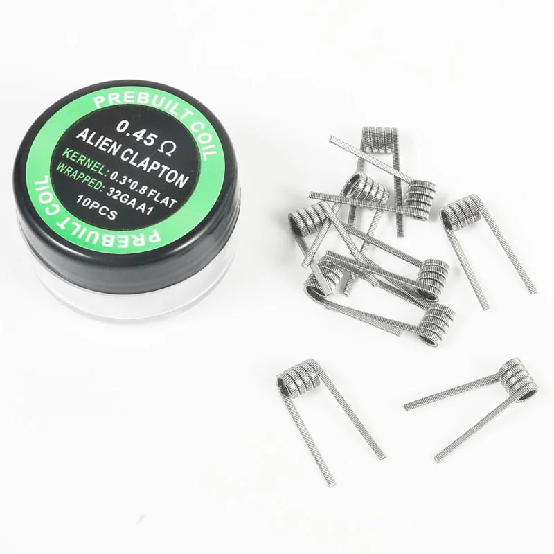Alien Clapton Pre-Built Coils | Rda Compatible Coils Alien Clapton Pre-Built Coils | Rda Compatible Coils