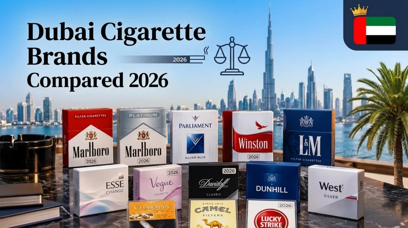 Cigarette Brands in Dubai Compared 2026