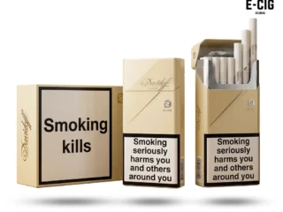 Davidoff Gold Slims cigarettes pack – E-Cig Dubai