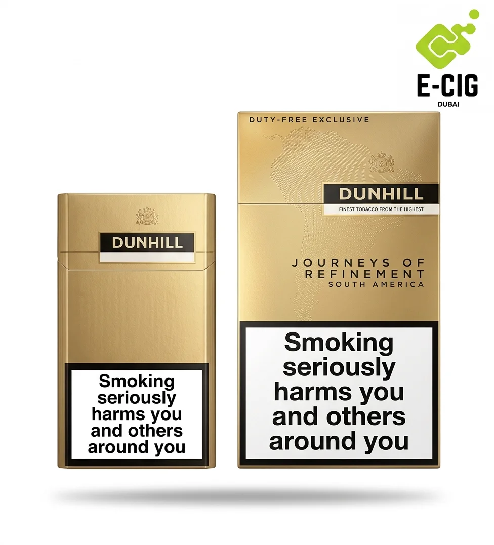Dunhill Evoke Gold cigarettes pack – E-Cig Dubai