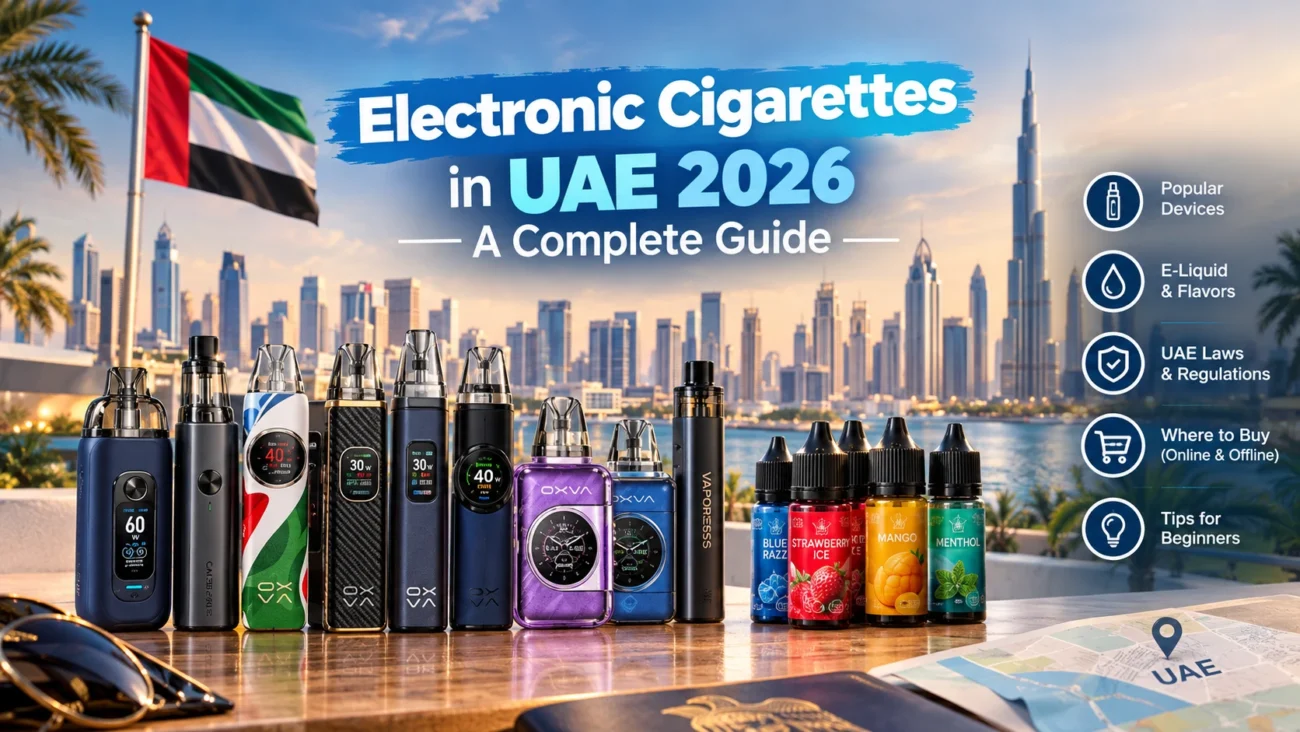 Electronic cigarettes in UAE 2026 complete guide with popular devices and e liquids