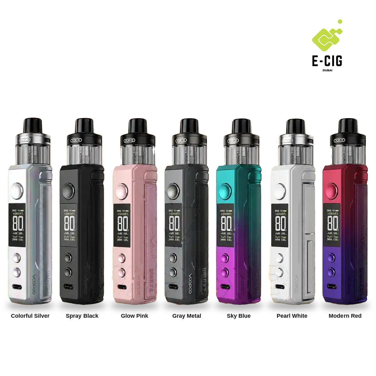 Voopoo Drag X2 Pod System Kit – 80W Mod in Sharjah