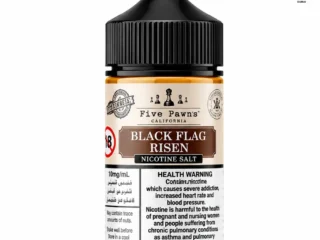 Five Pawns Black Flag Risen 3mg 50ml e liquid bottle in Dubai