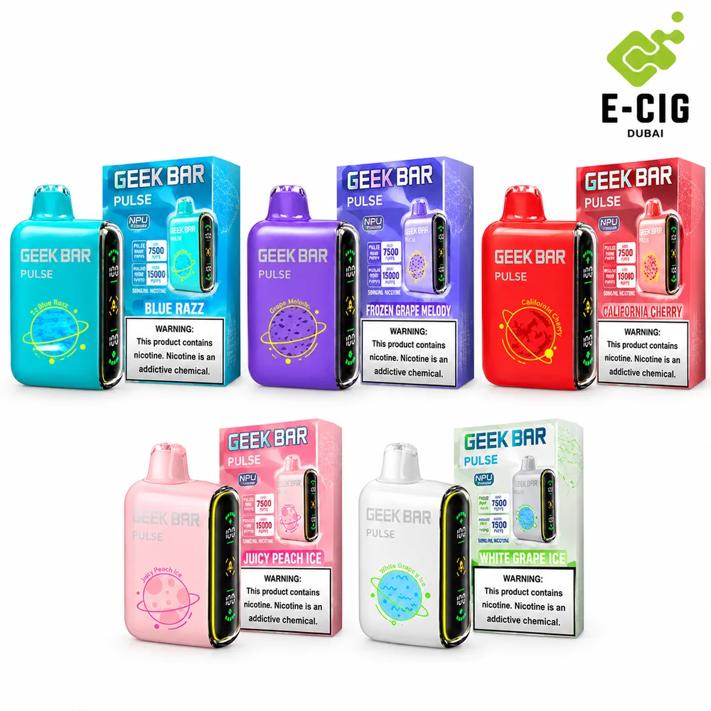 Geek Bar Pulse 15000 Puffs Disposable Vape Geek Bar Pulse 15000 Puffs Disposable Vape Dubai