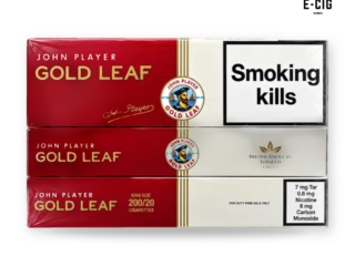 John Player Gold Leaf King Size Filter Cigarettes 10-Pack Carton in UAE