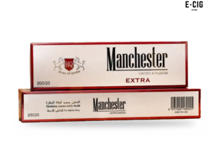 Manchester Extra King Size Cigarettes Smooth American Blend Filter Tobacco in Ajman