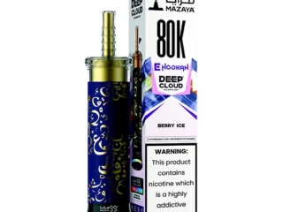 Mazaya E-Hookah Deep Cloud 80K Puffs 6MG Disposable Vape