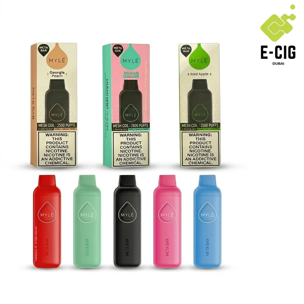 Myle Meta Bar 2500 Puffs Disposable Vape Dubai