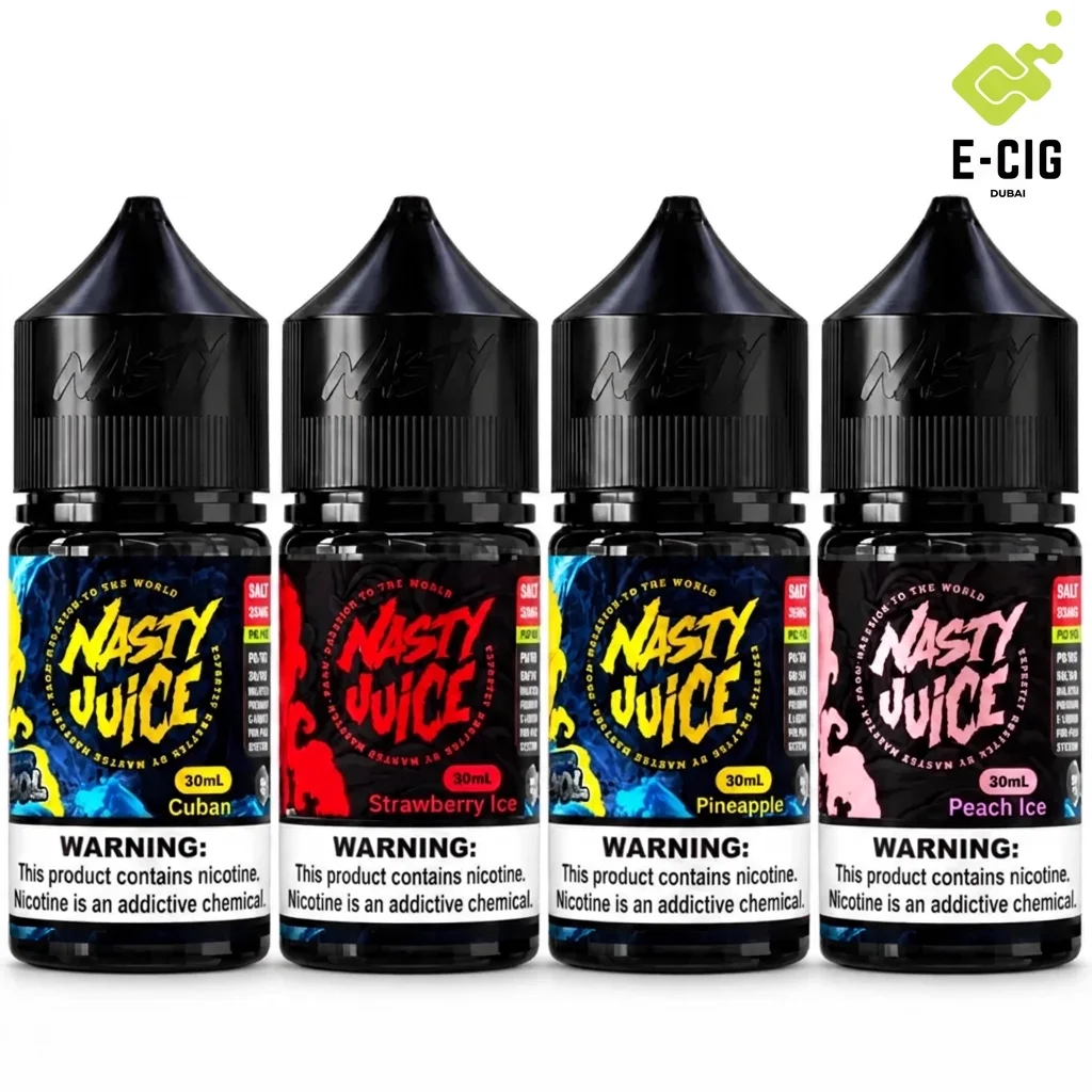 Nasty Smooth Series 35mg salt nicotine 30ml flavors – E-Cig Dubai