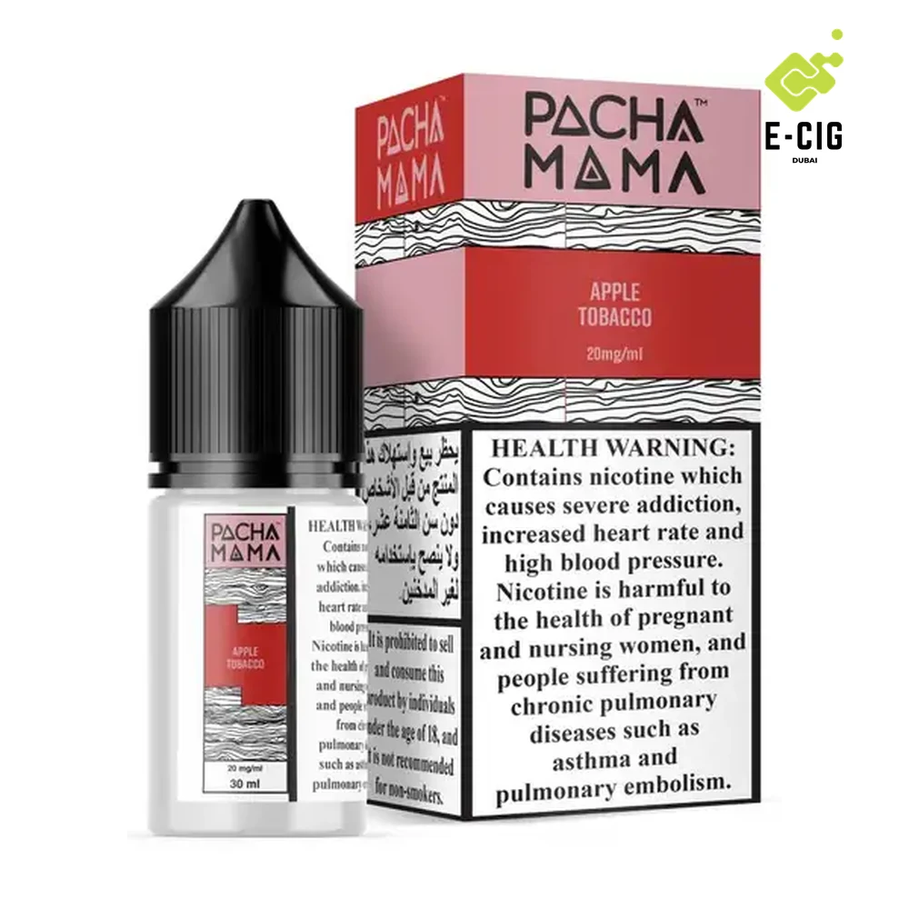 Pacha Mama Nic Salt Apple Tobacco Dubai