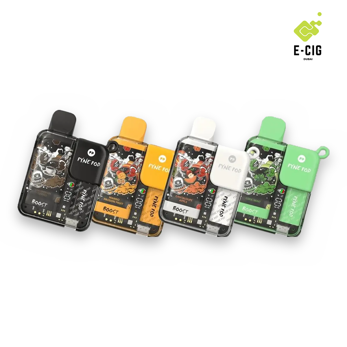 Pyne Pod Boost 8500 Puffs Disposable Vape in Ajman