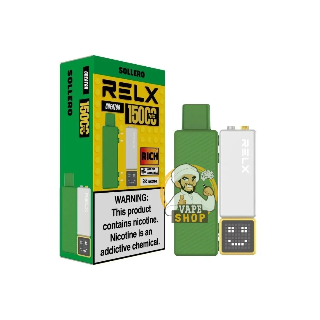 RELX Creator Starter Kit 15K Puffs RELX Creator Starter Kit 15K Puffs