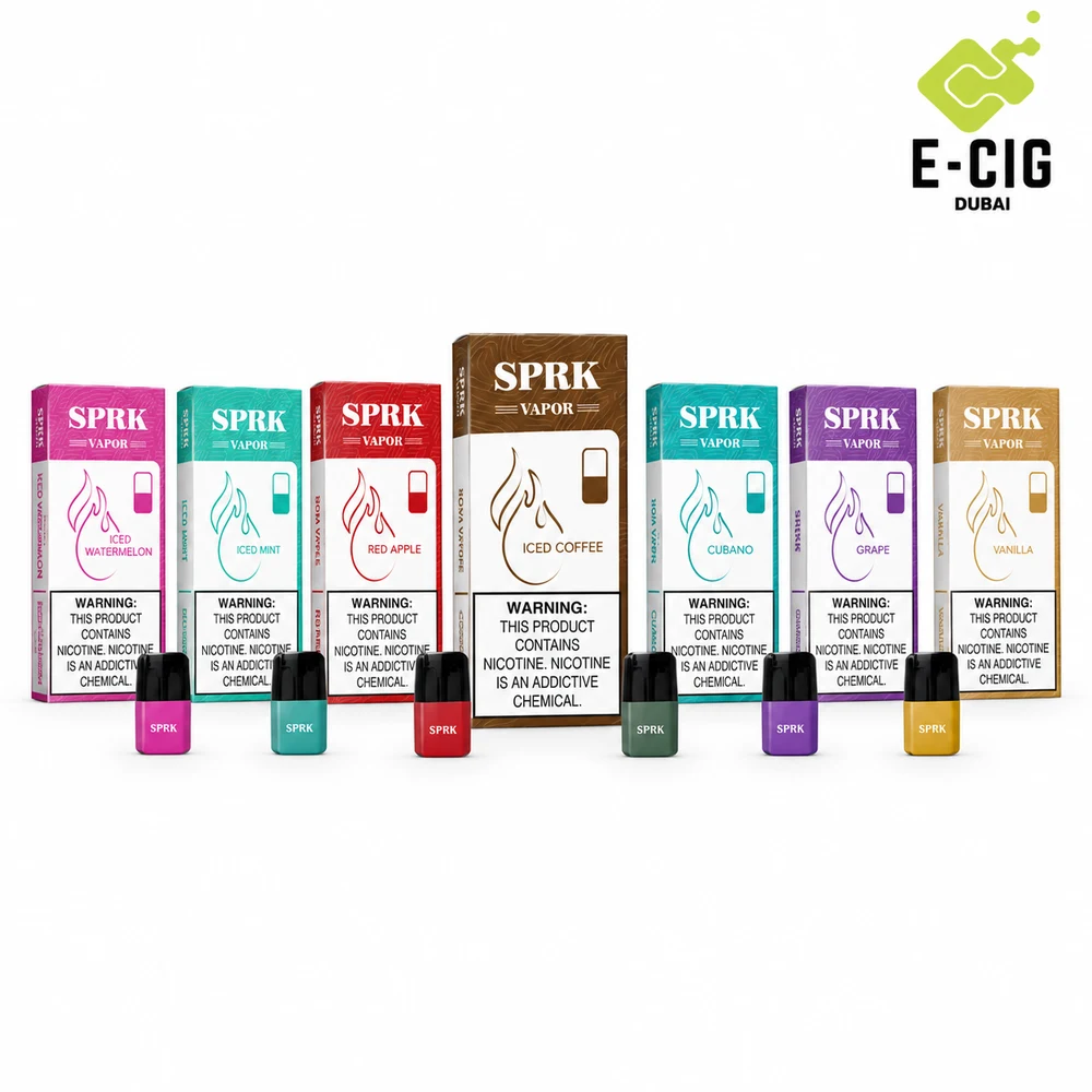 SPRK Vapor Basic Pods 4pc Pack Dubai